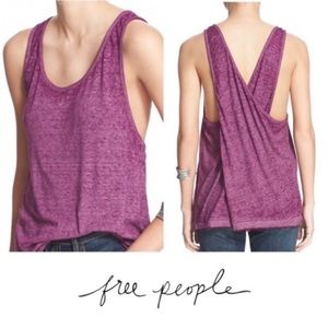 Free People Break of Dawn Cross Tank